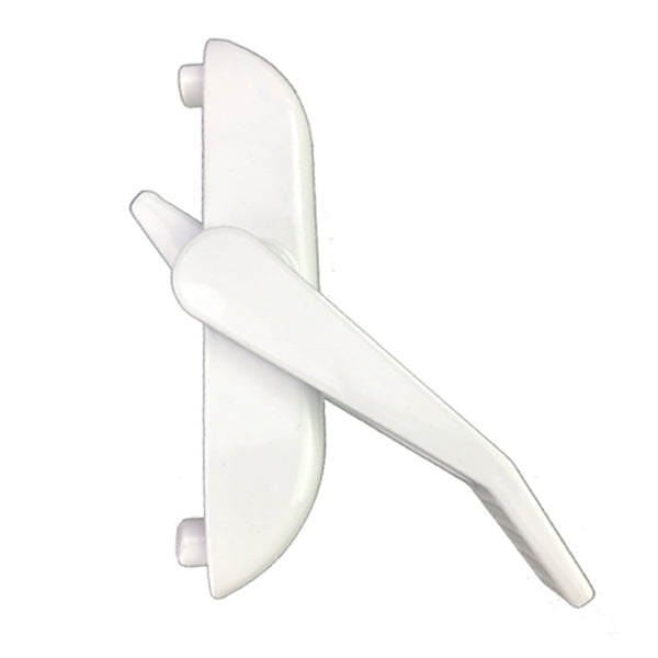 Multipoint Sash Lock Casement Window Handle Left Hand White - Multipoint Sash Lock Casement Window Handle Left Hand White