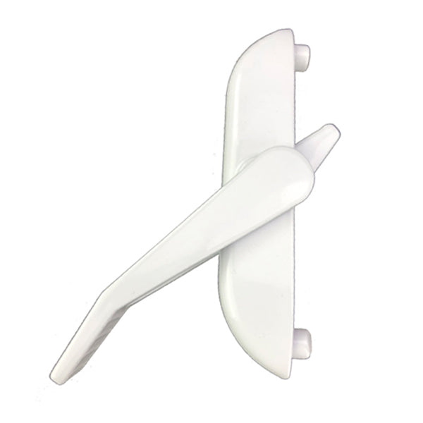 Multipoint Sash Lock Casement Window Handle Right Hand White - Multipoint Sash Lock Casement Window Handle Right Hand White