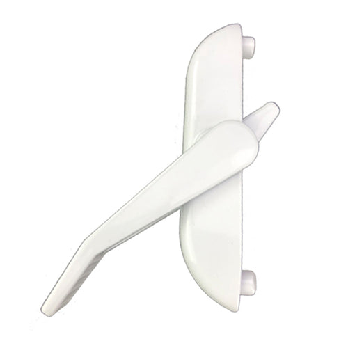 Multipoint Sash Lock Casement Window Handle Right Hand White - Multipoint Sash Lock Casement Window Handle Right Hand White
