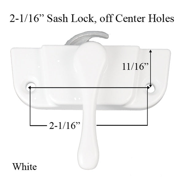 Sash Lock 2-1/16