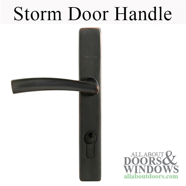 Andersen / Emco Modern Storm Door Handle Set Trim Venetian Bronze - Andersen / Emco Modern Storm Door Handle Set Trim Venetian Bronze