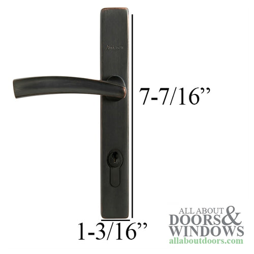 Andersen / Emco Modern Storm Door Handle Set Trim Venetian Bronze - Andersen / Emco Modern Storm Door Handle Set Trim Venetian Bronze