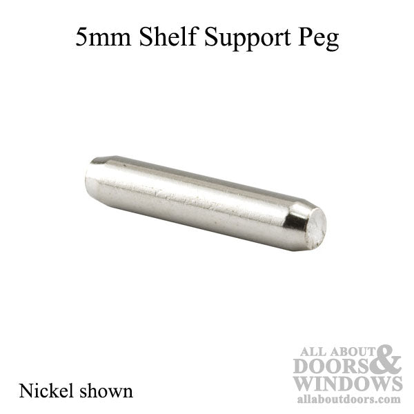 Shelf Support Pegs - 5mm - Shelf Support Pegs - 5mm