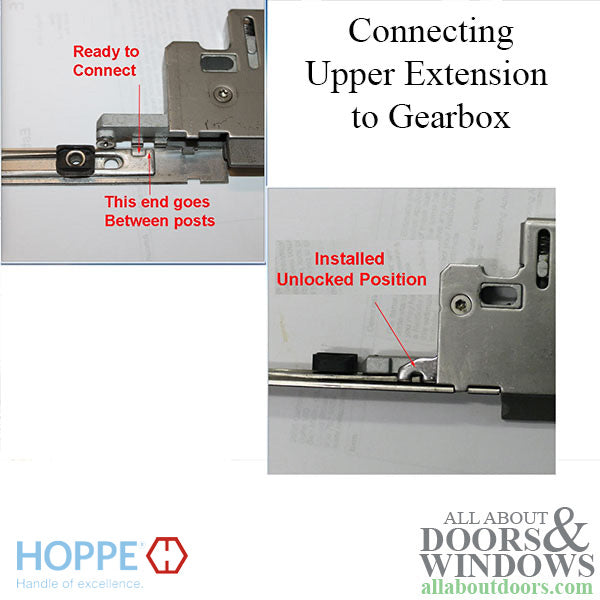Hoppe 3-point Multipoint Lock, Door Heights 85.47
