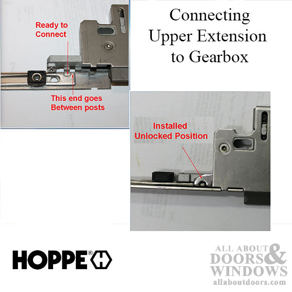 Hoppe 3-point Multipoint Lock, Door Heights 85.47