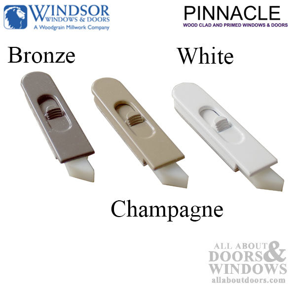 Windsor Metal & Plastic Tilt Latch, Double Hung, Left Hand - Windsor Metal & Plastic Tilt Latch, Double Hung, Left Hand