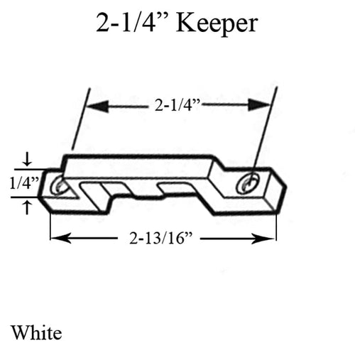 Keeper Part Composite Keeper - 2-1/4