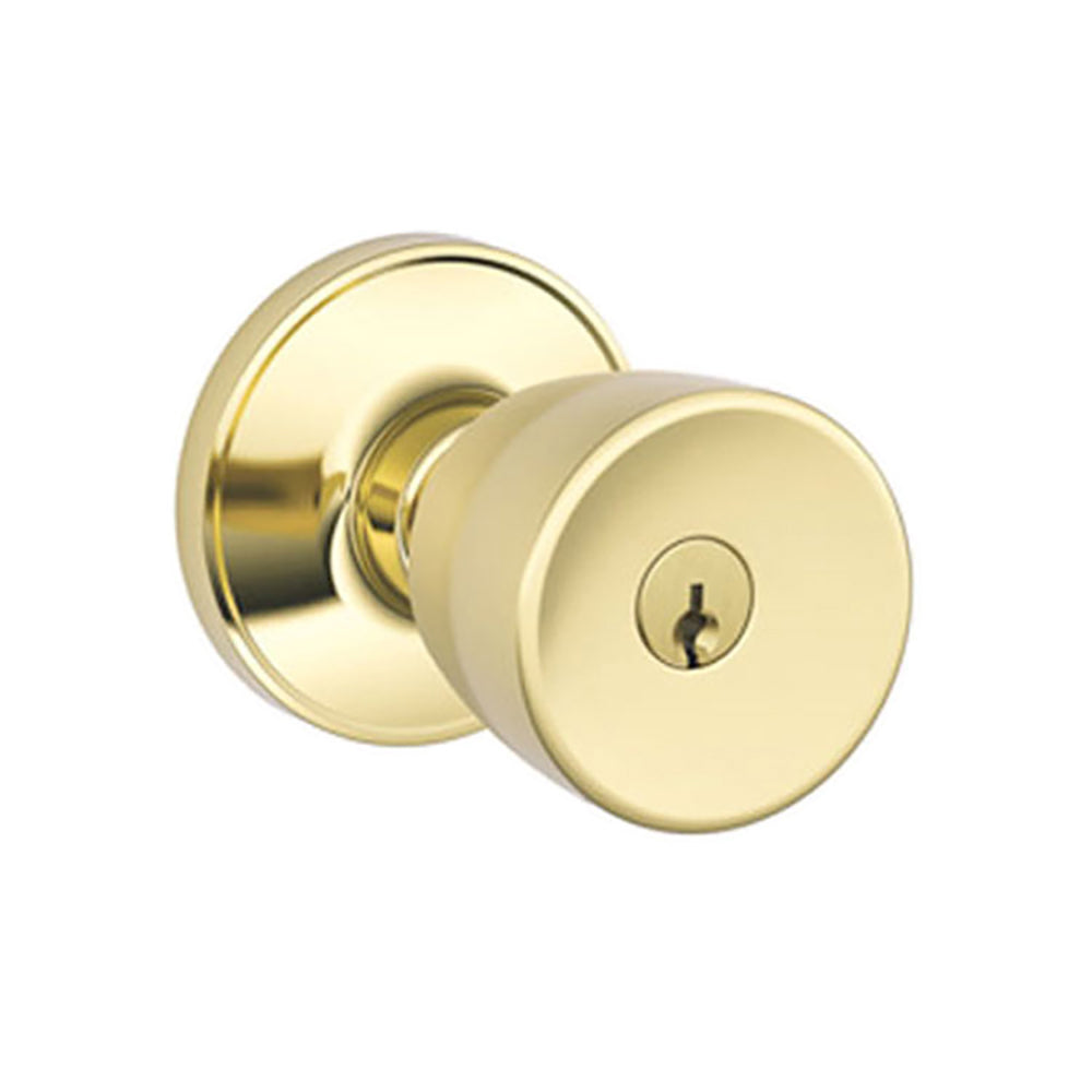Dexter Byron J54-605 Keyed Entry Knob - Polished Brass - Dexter Byron J54-605 Keyed Entry Knob - Polished Brass