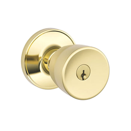Dexter Byron J54-605 Keyed Entry Knob - Polished Brass - Dexter Byron J54-605 Keyed Entry Knob - Polished Brass