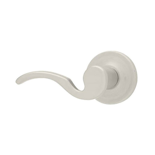 Kwikset Brooklane US15 966 BRL RH Active Interior Trim Satin Nickel - Kwikset Brooklane US15 966 BRL RH Active Interior Trim Satin Nickel