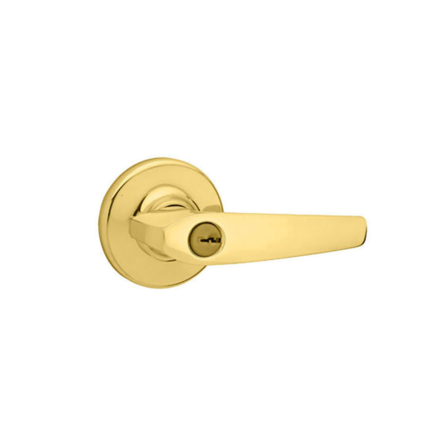 Kwikset Delta US3 491 DL Keyway Dummy - Polished Brass - Kwikset Delta US3 491 DL Keyway Dummy - Polished Brass