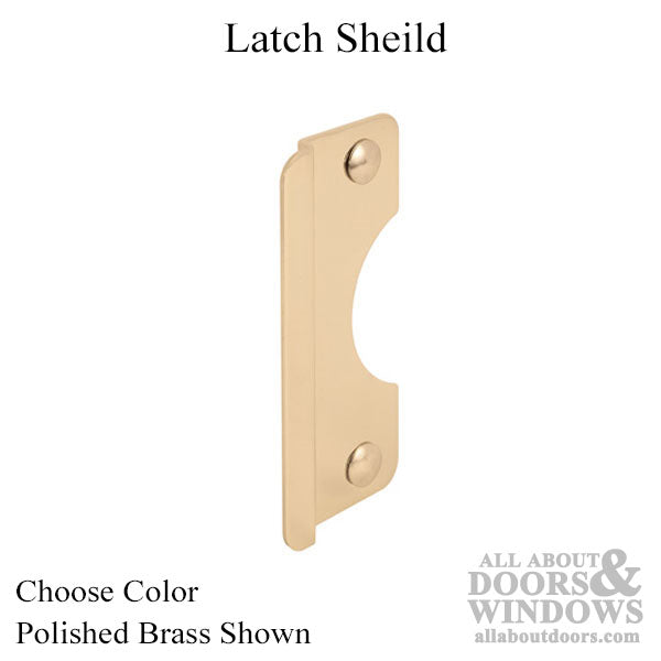 Latch  Guard / Shield, 2-5/8 x 6 inch - Choose Color - Latch  Guard / Shield, 2-5/8 x 6 inch - Choose Color