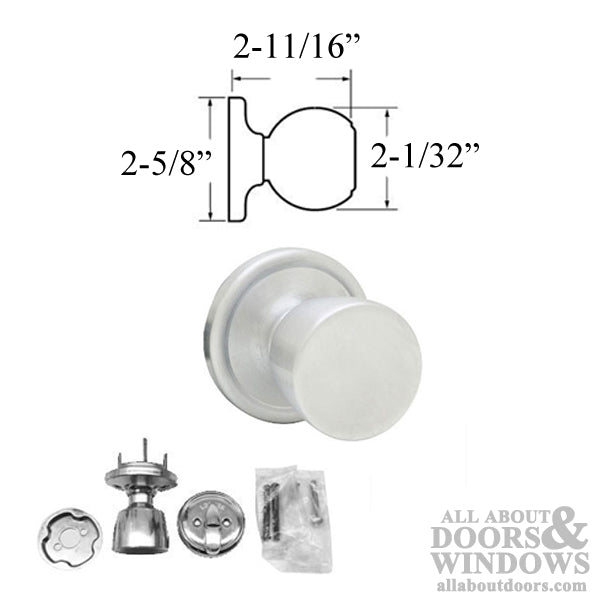 Kwikset Abbey US26D 621A Active Interior Trim Pack - Kwikset Abbey US26D 621A Active Interior Trim Pack