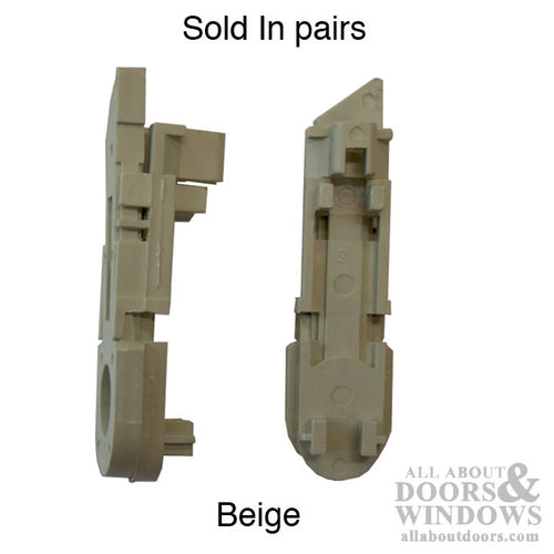 Silverline 4000 Series Concealed Internal Tilt-In latch Set for Top Sash, Pair - Silverline 4000 Series Concealed Internal Tilt-In latch Set for Top Sash, Pair