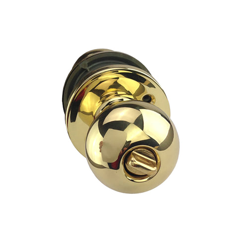 Huntington, NA, 330, H, 3,  Privacy Knobset - Polished Brass - Huntington, NA, 330, H, 3,  Privacy Knobset - Polished Brass