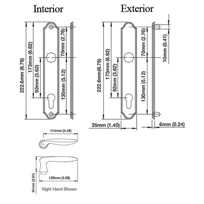 HOPPE Multipoint Handle Set with Toronto Lever Active Satin Nickel - HOPPE Multipoint Handle Set with Toronto Lever Active Satin Nickel