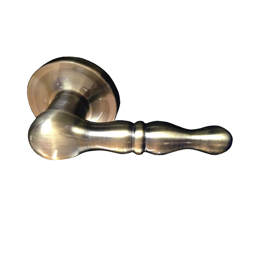 Kwikset Fremont US5 742 FL Right Hand Dummy Lever - Antique Brass - Kwikset Fremont US5 742 FL Right Hand Dummy Lever - Antique Brass