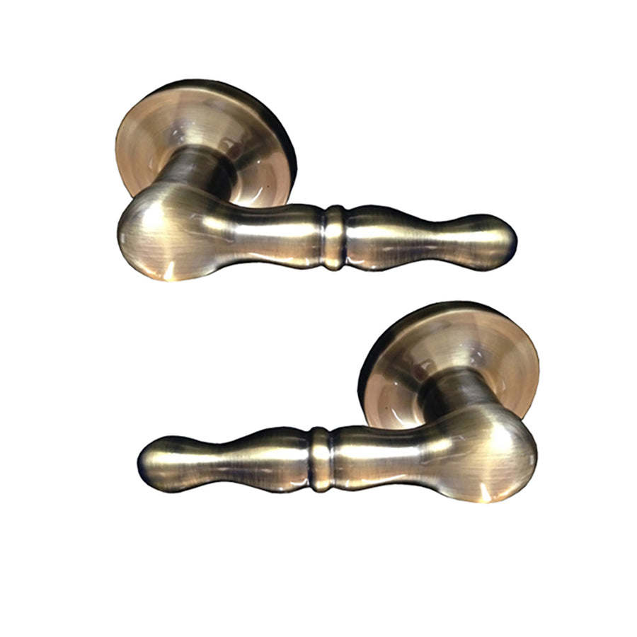 Kwikset 732FL-5 Fremont Dummy Pair - Antique Brass - Kwikset 732FL-5 Fremont Dummy Pair - Antique Brass
