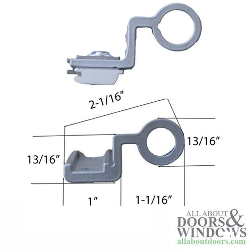 Terrace Door Adjustable Barrel clamp style 2 wing Butt Hinge - Terrace Door Adjustable Barrel clamp style 2 wing Butt Hinge