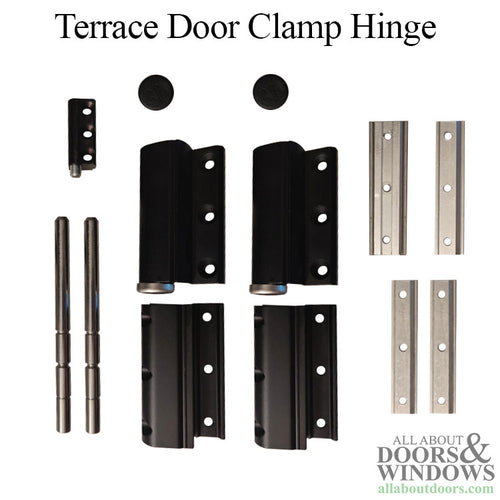 Giesse Terrace Door Clamp Hinge, 4 wings - Giesse Terrace Door Clamp Hinge, 4 wings