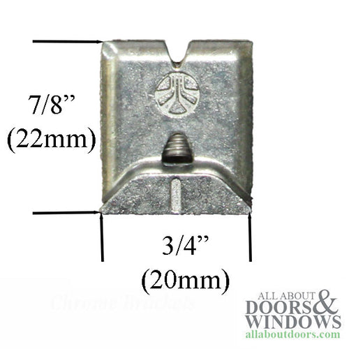 Aluminum Door and window Keeper / Lock Catch - Aluminum Door and window Keeper / Lock Catch