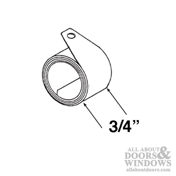 Certainteed Coiled Spring, Short Tongue 3/4 inch Wide - Choose Weight - Certainteed Coiled Spring, Short Tongue 3/4 inch Wide - Choose Weight