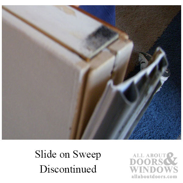 Stanley, Fiberglass Door Bottom / Sweep, slide-on - Stanley, Fiberglass Door Bottom / Sweep, slide-on