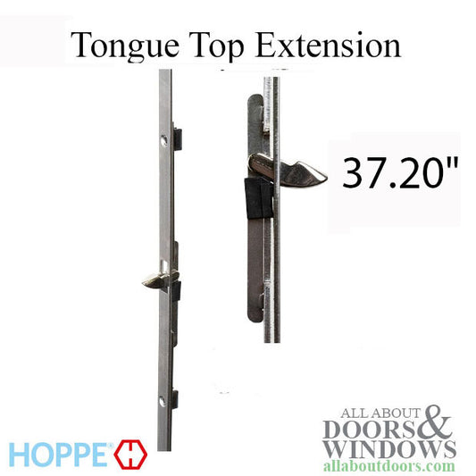 Hoppe 16mm Manual Top Extension, Tongue at 37.20", 61.81" Length