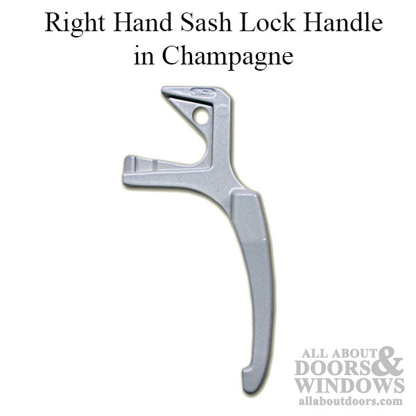 Sash Lock Handle - Right Hand - Choose Color - Sash Lock Handle - Right Hand - Choose Color