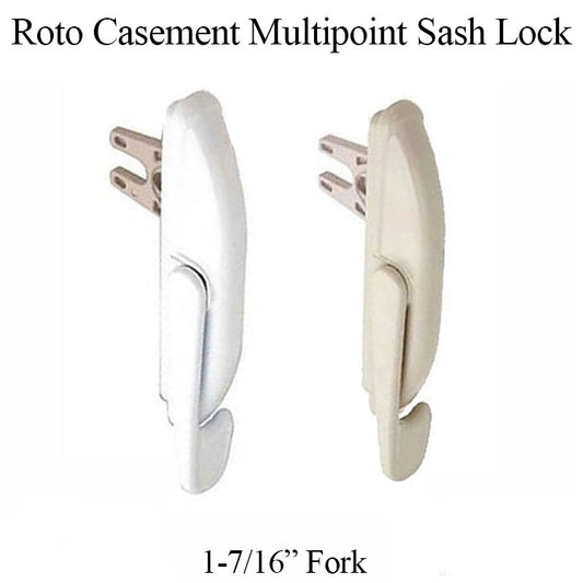 Roto Casement Multipoint Sash Lock 1-7/16 Inch Fork (37mm)