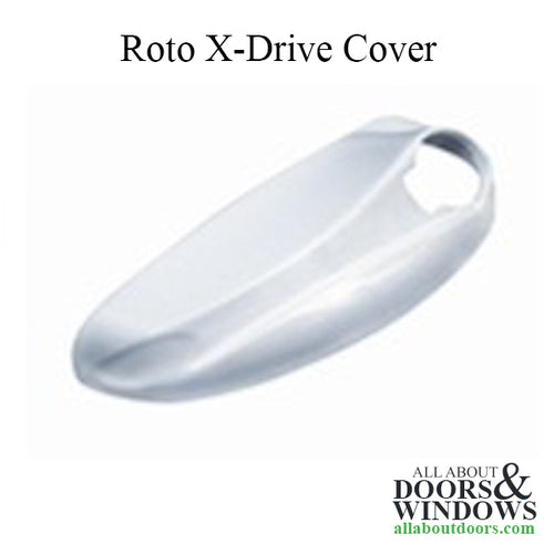 Roto OP06-7851-46 X-Drive Cover, Zinc RH - Roto OP06-7851-46 X-Drive Cover, Zinc RH