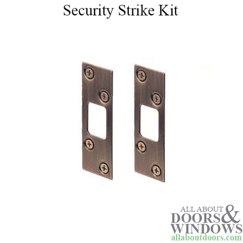 Security Strike Kit - Antique Brass - Security Strike Kit - Antique Brass