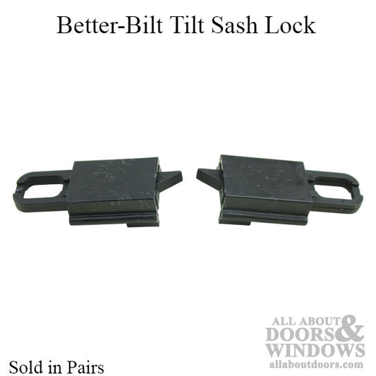 Tilt Sash Lock, Better-Bilt - Pairs - Black