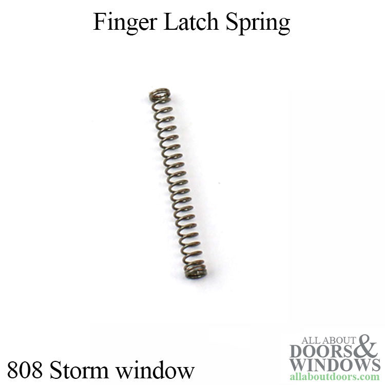 Storm Window Finger Latch Spring, 808 Series - Storm Window Finger Latch Spring, 808 Series