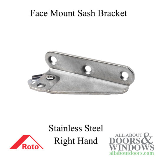 Roto Sash Bracket Assembly 35mm Face mount, Right Hand