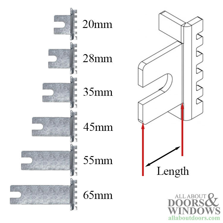 Giesse Asia Plus Outward opening Fork kit - - Giesse Asia Plus Outward opening Fork kit -