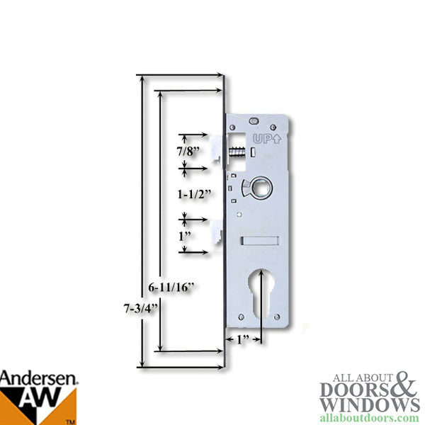 Andersen / Emco Single Point Mortise Lock - NOT AVAILABLE - Andersen / Emco Single Point Mortise Lock - NOT AVAILABLE