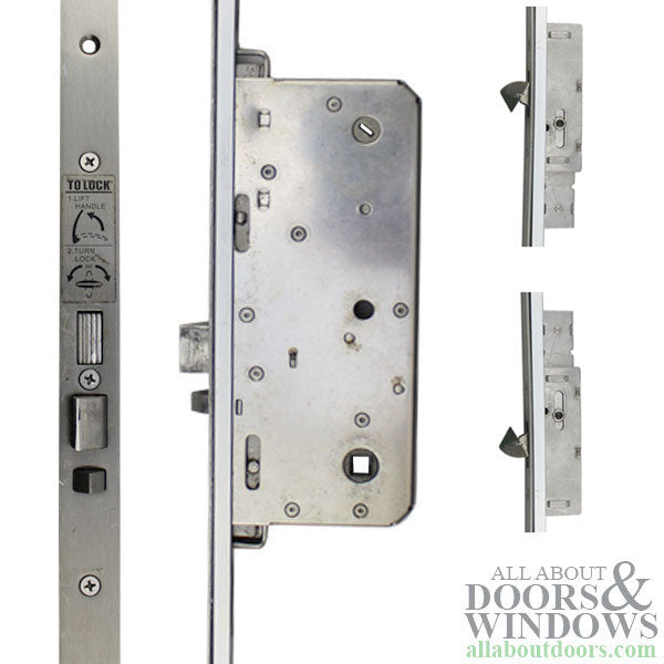 Neuma Multipoint Lock 15/16 Inch Faceplate 2-3/8 Inch Backset 80-1/4 Inch Out-Swing Door - Neuma Multipoint Lock 15/16 Inch Faceplate 2-3/8 Inch Backset 80-1/4 Inch Out-Swing Door