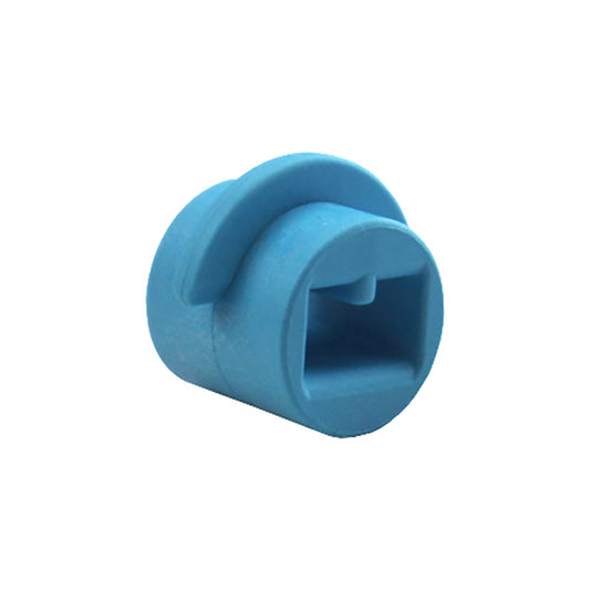Locking Collar - Blue - Ridge Width: 3/32 inch