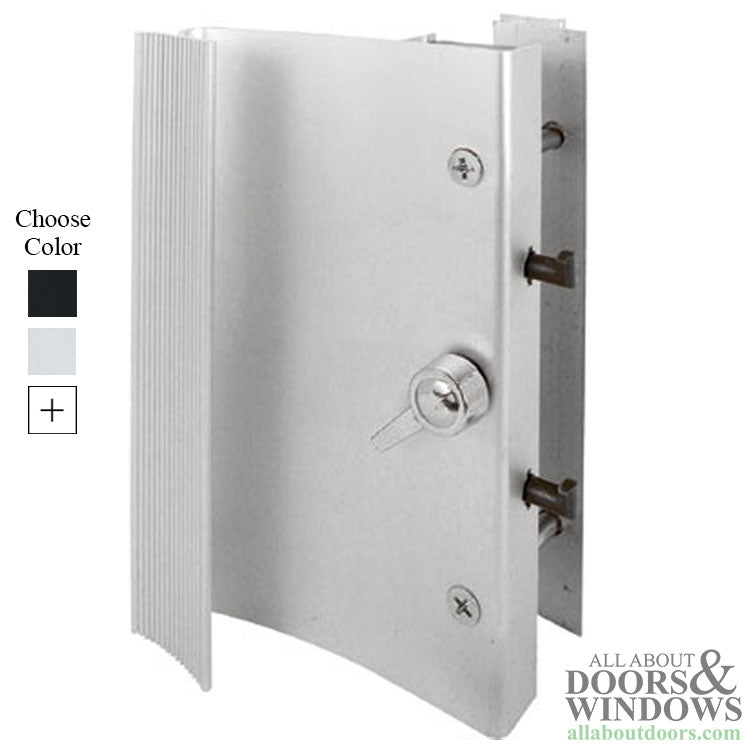 Handle Set for Sliding Patio Door with Extruded Aluminum Inside and Outside Pulls - Handle Set for Sliding Patio Door with Extruded Aluminum Inside and Outside Pulls