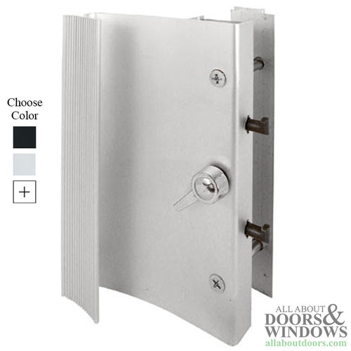 Handle Set for Sliding Patio Door with Extruded Aluminum Inside and Outside Pulls - Handle Set for Sliding Patio Door with Extruded Aluminum Inside and Outside Pulls
