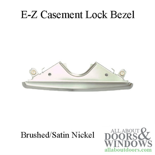 Andersen E-Z Casement Lock Bezel - Brushed/Satin Nickel - Andersen E-Z Casement Lock Bezel - Brushed/Satin Nickel