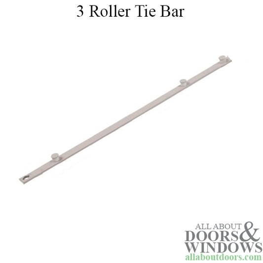 Truth Hardware 3 Roller Tie Bar assembly ( Drive Bar) 33-3/4"