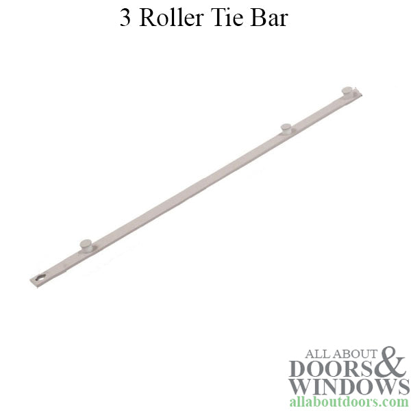 Truth Hardware 3 Roller Tie Bar assembly ( Drive Bar) 33-3/4