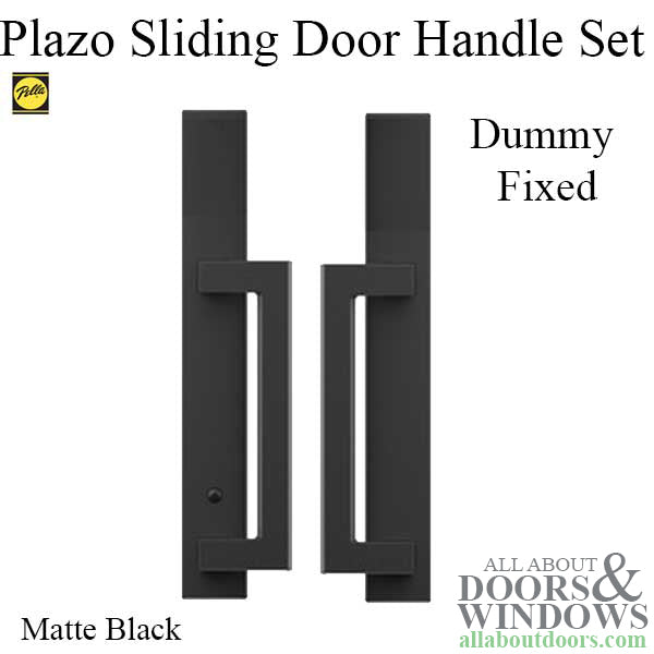 Pella Plazo Architectural Modern Sliding Door Hardware, Dummy - Pella Plazo Architectural Modern Sliding Door Hardware, Dummy