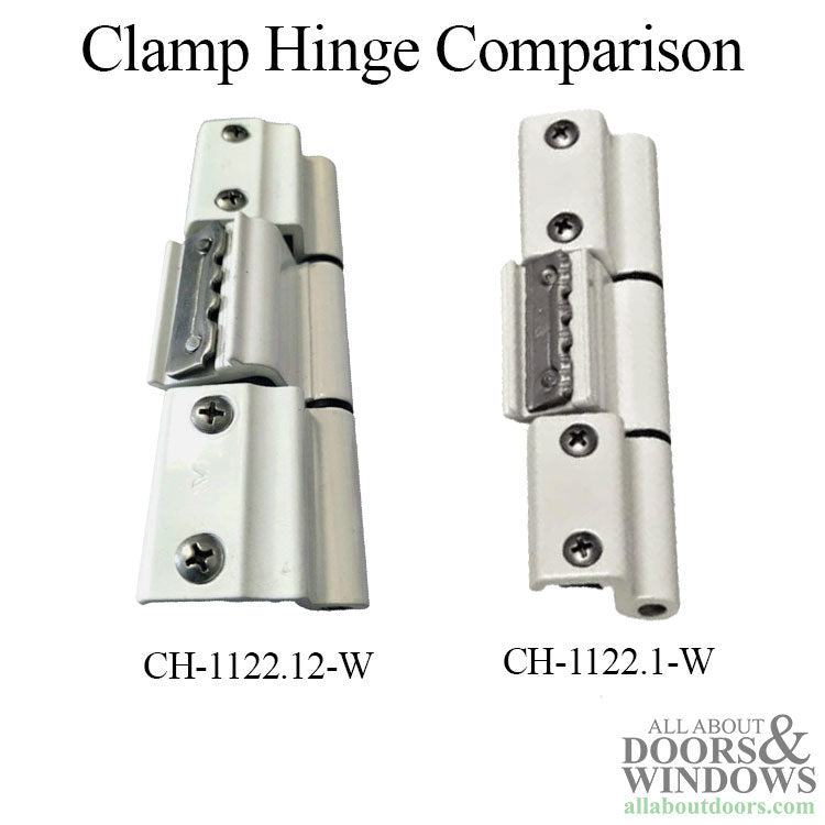 Clamp Hinge 3 Leaf Wings Ambidextrous Left or Right Hand - Clamp Hinge 3 Leaf Wings Ambidextrous Left or Right Hand