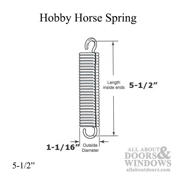 Heavy Duty Hobby Horse Spring - Heavy Duty Hobby Horse Spring