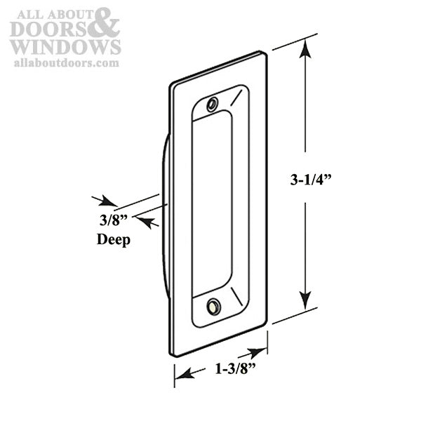 Pocket Door Pull Handle for Sliding Door - Pocket Door Pull Handle for Sliding Door