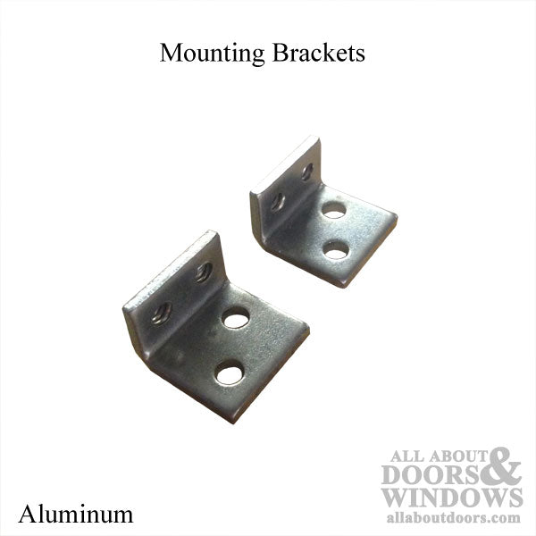 Brackets, Casement Window Mounting - Aluminum - Brackets, Casement Window Mounting - Aluminum