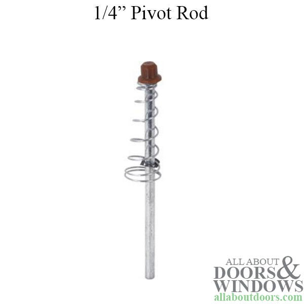 Closet Door Pivot Rod Spring Loaded - Closet Door Pivot Rod Spring Loaded